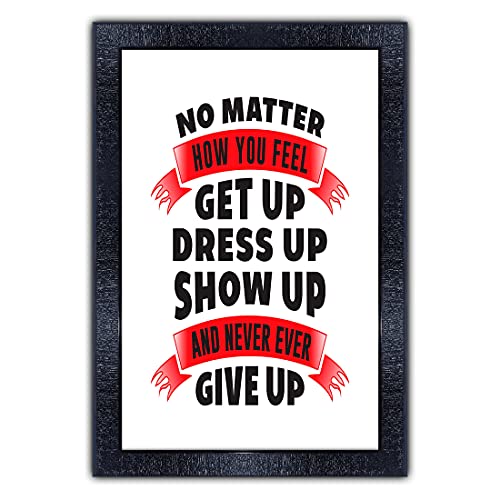 pnf Poster And Frames Motivational Quotes Frames With Acrylic Sheet | For Living, Bedroom | Home Decoration Item | Best Gifting Option (13.5x19 inch) 33 - Image 1