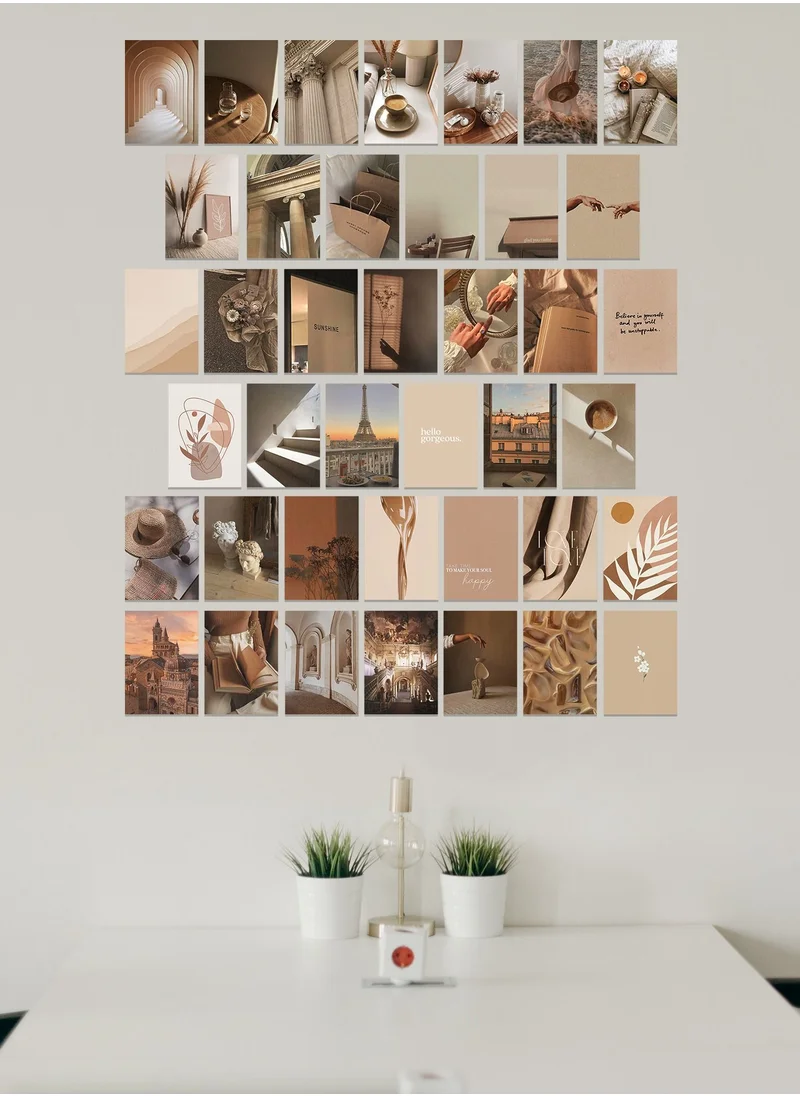 LOWHA Posters Wall Collage Kit, Album Cover, 40 Pieces Cardstock Thick Paper Posters, Multicolor Art 14.8x20cm