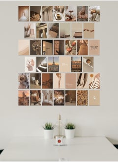 LOWHA Posters Wall Collage Kit, Album Cover, 40 Pieces Cardstock Thick Paper Posters, Multicolor Art 14.8x20cm  - Image 1