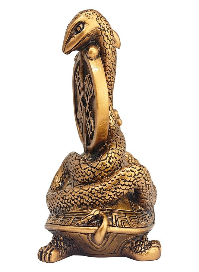 Fengshuibringluck Feng Shui 2025 Snake and Dragon Turtle Wealth Prosperity Luck Resin Statue (Dragon Turtle ＆ Snake) - Image 4