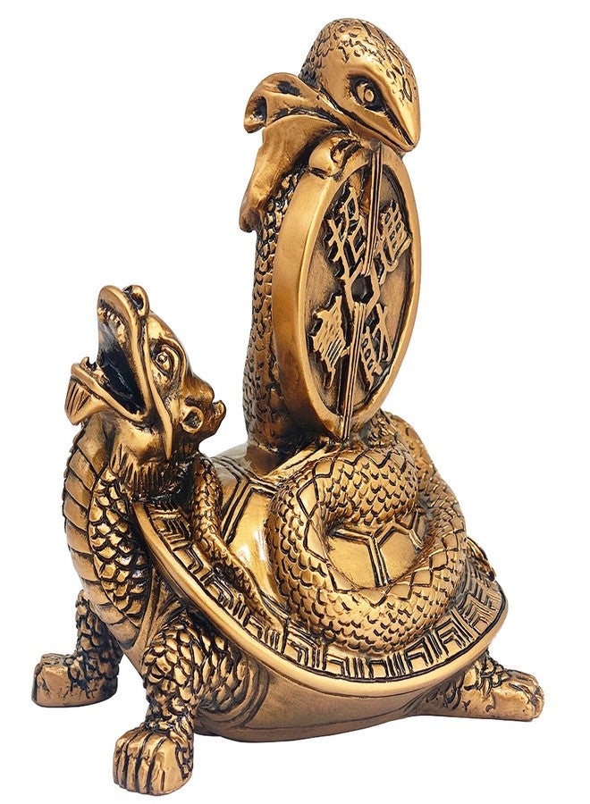 Fengshuibringluck Feng Shui 2025 Snake and Dragon Turtle Wealth Prosperity Luck Resin Statue (Dragon Turtle ＆ Snake) - Image 2