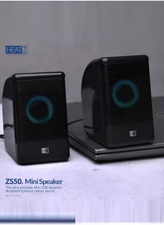 HEATZ Computer Speakers, 6W 3*2 PC Powered Speakers USB Speaker Monitor Speakers for Desktop Computer/PC/Laptop Gaming Speaker  - Image 3