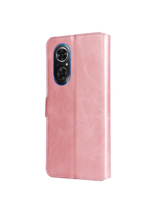 Zaboon Case For Honor 50 SE / Huawei nova 9 SE Classic Calf Texture Flip Leather Case - Image 3