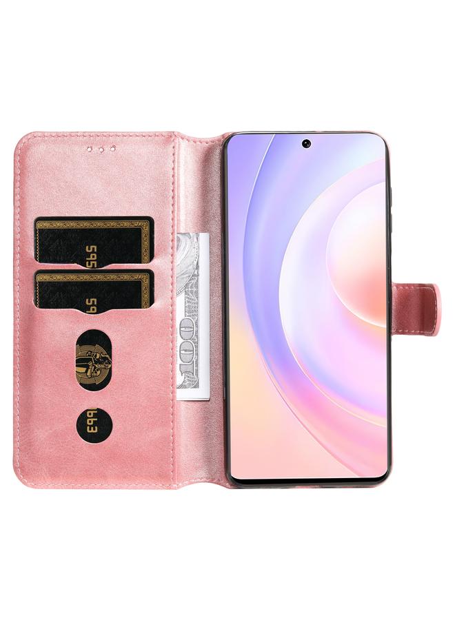 Zaboon Case For Honor 50 SE / Huawei nova 9 SE Classic Calf Texture Flip Leather Case - Image 4