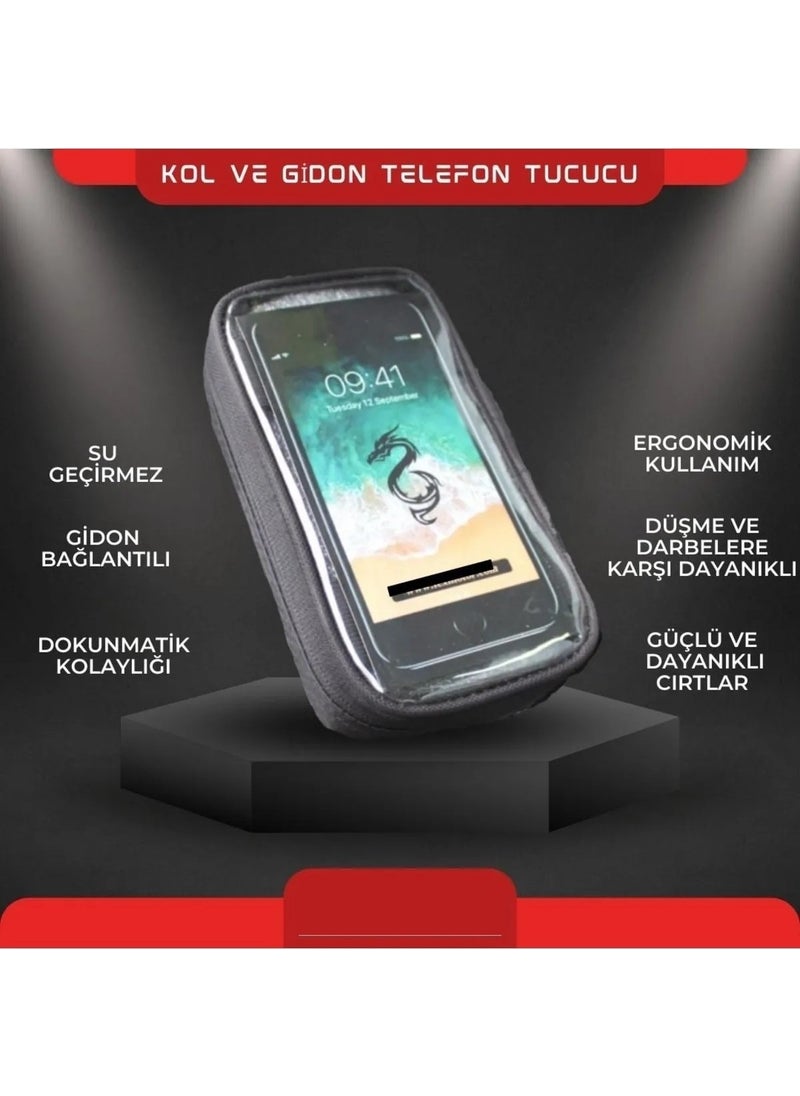 Zoli Motorcycle Arm Phone Holder Arm Phone Holder Waterproof 6.7" (Durable)  - Image 2