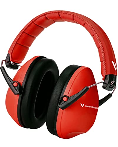 VANDERFIELDS Noise Cancelling Headphones for Kids, Age 3-16, Certified 27dB Noise Reduction, Sound Cancelling Safety Ear Muffs, Adjustable Size, Kids Ear Protection Events, Concerts, Fireworks, Autism - Image 1
