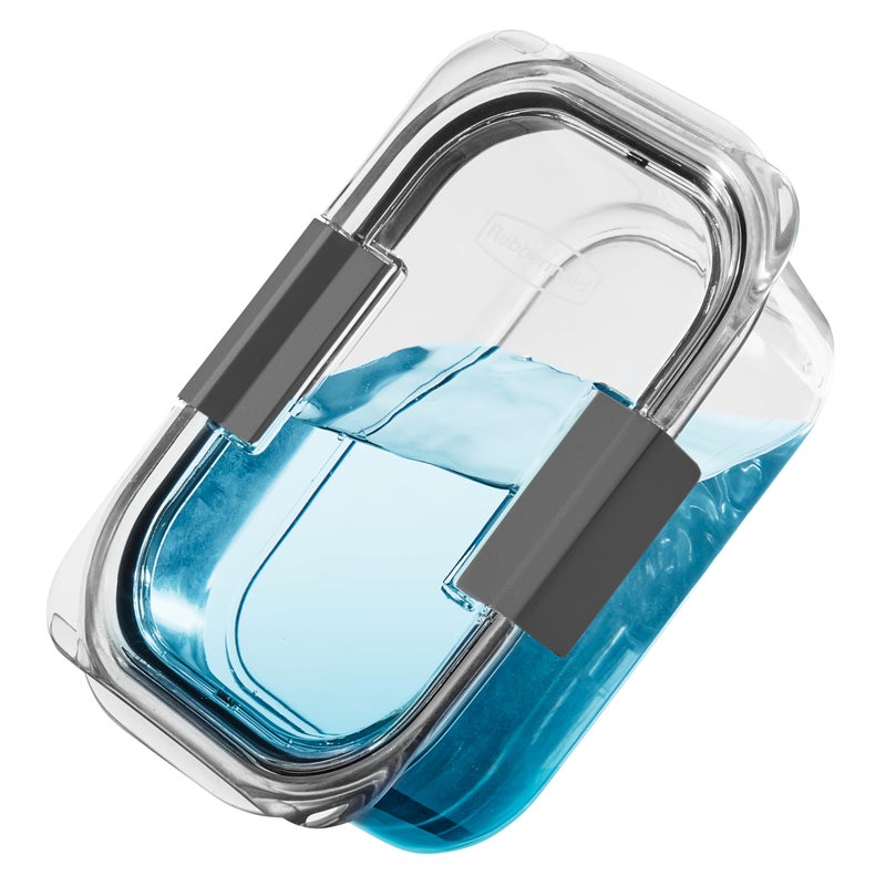 Rubbermaid حاويات تخزين الطعام من روبيرمايد بريلينس خالية من BPA وأغطية محكمة الإغلاق مثالية لتحضير وجبات الغداء وبقايا الطعام مجموعة من 5 (3.2 كوب) - Image 3