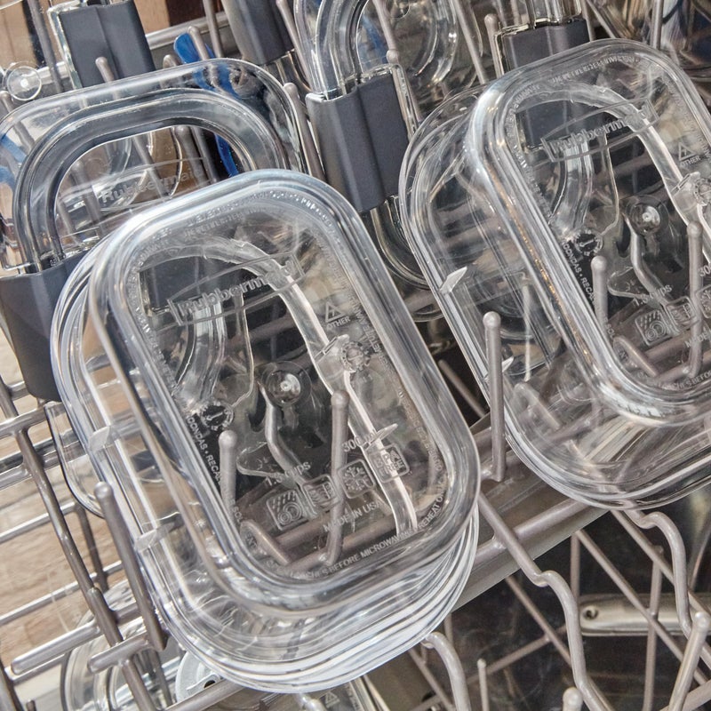 Rubbermaid حاويات تخزين الطعام من روبيرمايد بريلينس خالية من BPA وأغطية محكمة الإغلاق مثالية لتحضير وجبات الغداء وبقايا الطعام مجموعة من 5 (3.2 كوب) - Image 5
