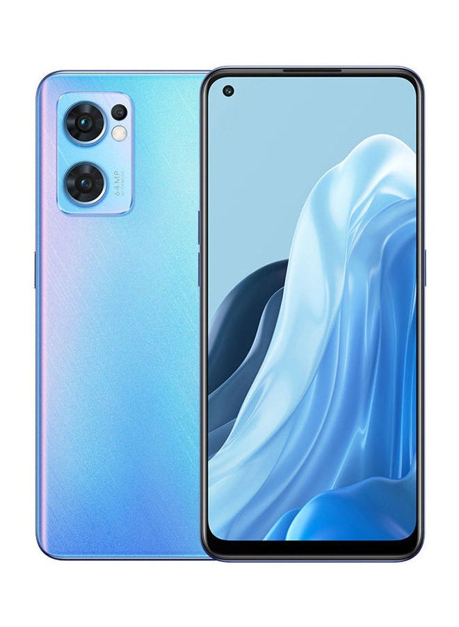 OPPO Reno 7 Startrails Blue 5G Dual SIM 8GB RAM 256GB - International Version - Image 1