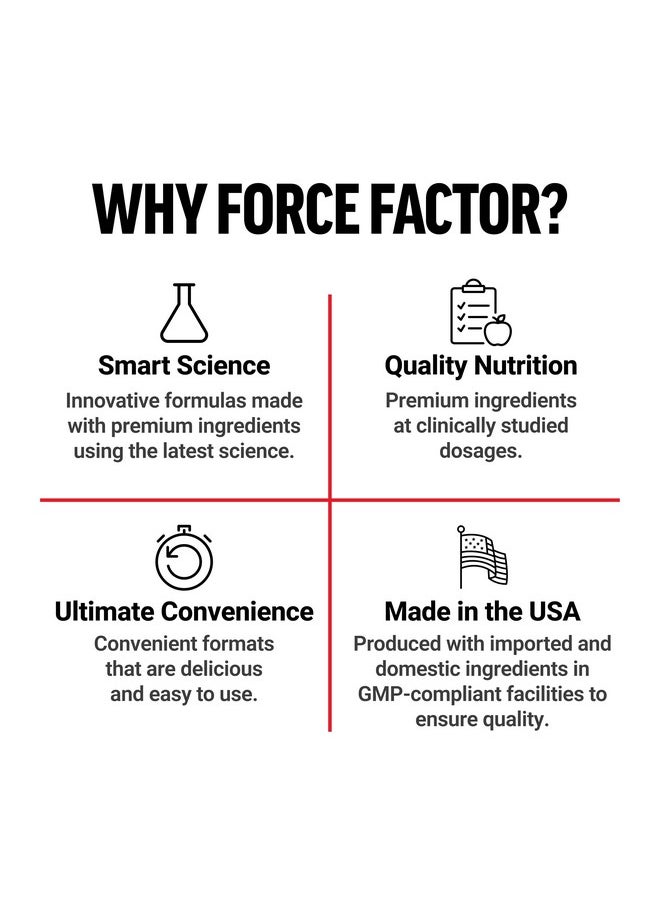 Force Factor FORCE FACTOR Superior Sea Moss, Premium Irish Sea Moss to Support Energy, Immune Function, Gut Health, & Skin Health, Non-GMO, Gluten Free, Salted Caramel Flavor, 60 Soft Chews  - Image 5