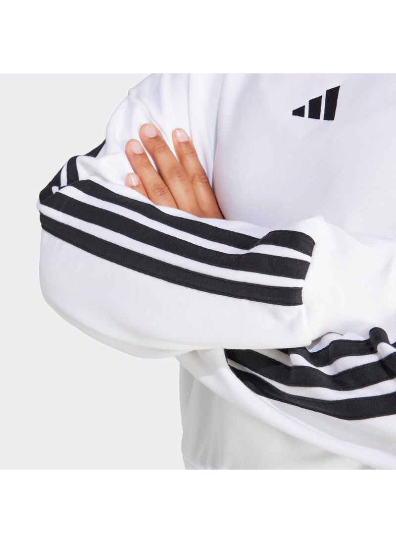 Adidas Essentials 3 Stripes French Terry Sweatshirt  - Image 4