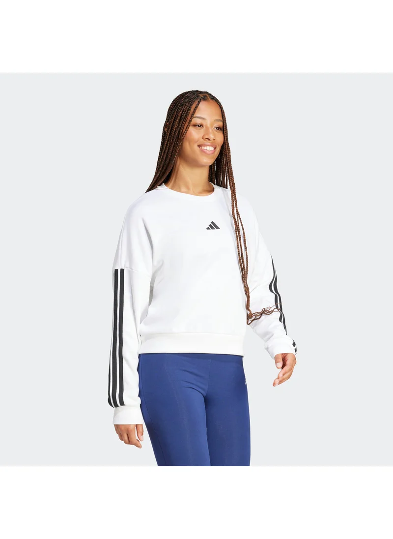 Adidas Essentials 3 Stripes French Terry Sweatshirt