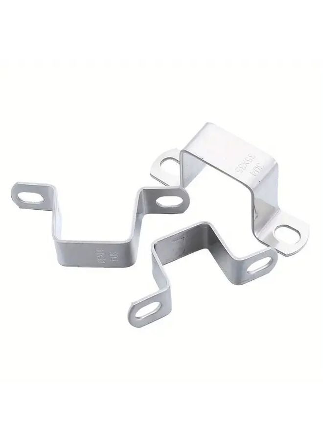 Heavy Duty 304 Stainless Steel Hose Clamp 20x20 M Shape Design For Plumbing HVAC Industrial - Image 5