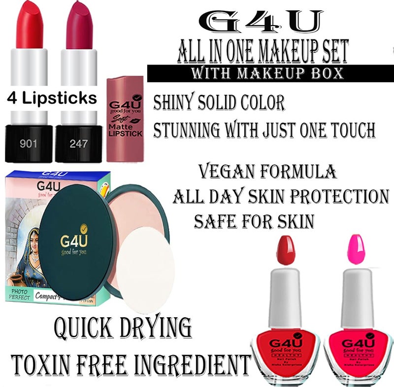 G4U Makeup kit for Women, All In One Makeup Kit Set With Makeup Box 001 - Image 4