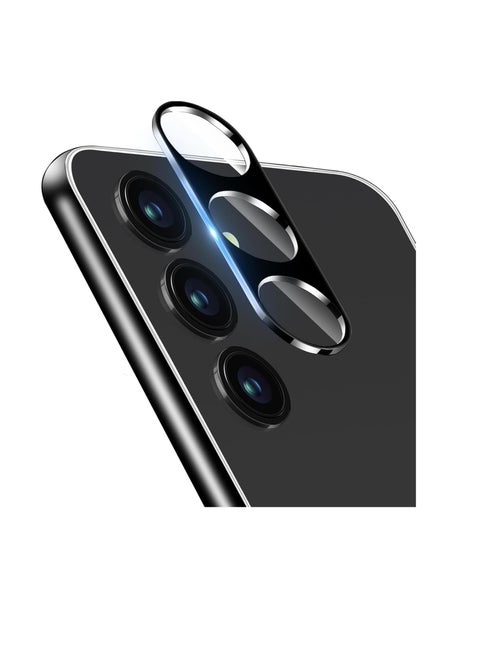 A15 5G Camera Lens Protector Tempered Glass Screen Protector HD [Full Coverage][Anti-Scratch] Drop Protection Ultra Clear/Thin Lens Protector Case - Black