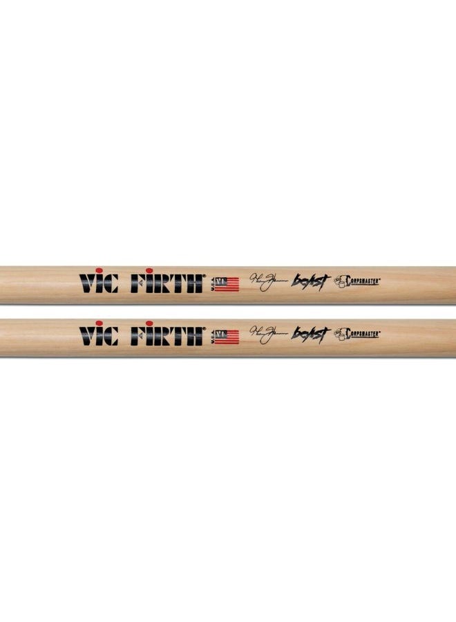 Vic Firth Corpsmaster® Signature Series Snare - Thom Hannum "Beast" - Wood Tip - Image 4