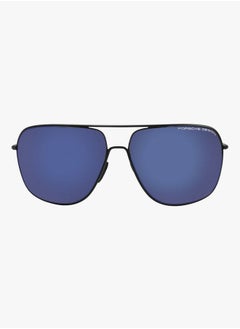 Porsche Men's Square Sunglasses - Lens Size: 63 mm  - Image 2
