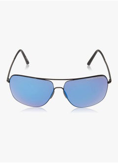 Porsche Men's Square Sunglasses - Lens Size: 63 mm  - Image 3