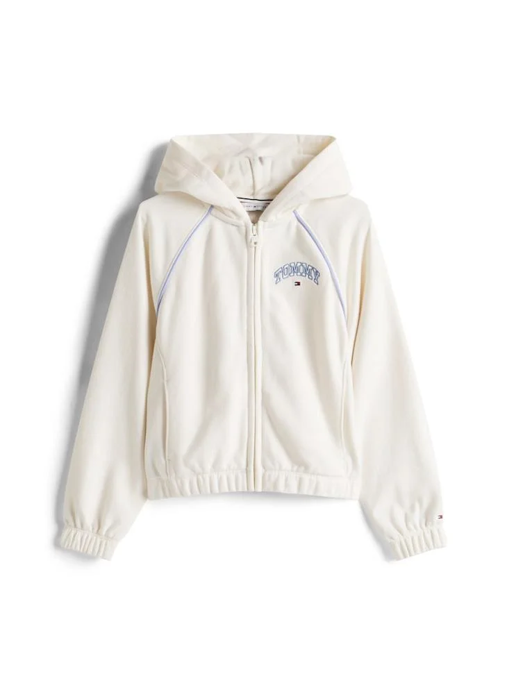 TOMMY HILFIGER Kids Varsity Zip Thrue Hoodie