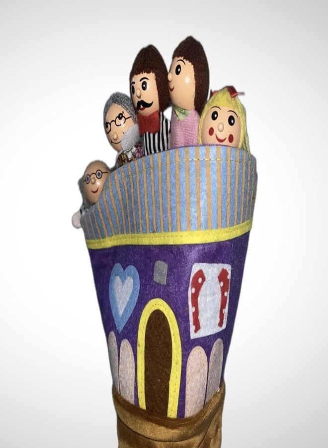 Toodles Learnings Family Puppets Spark Imaginative Play and Create Lasting Memories for Kids Boys & Girls - Image 2