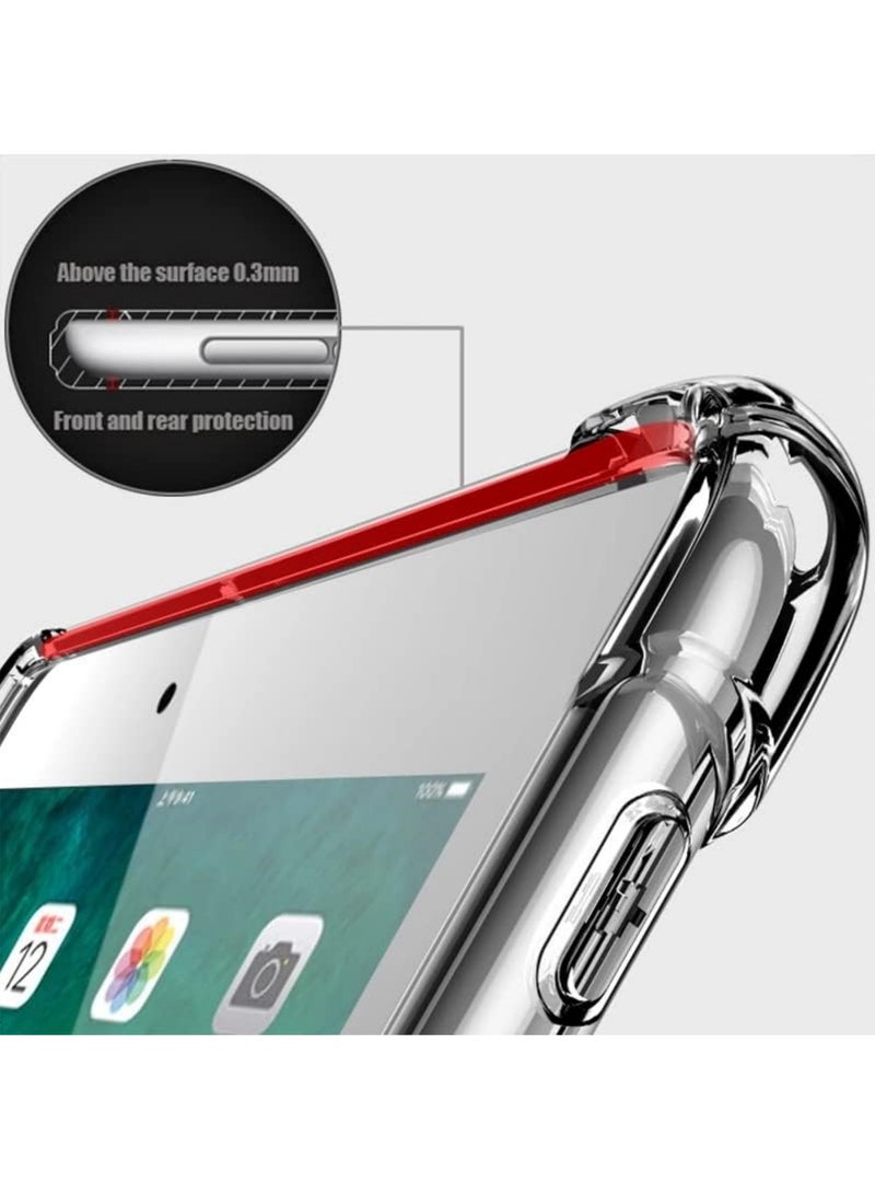 Rock Pow Clear Case For Samsung Galaxy Tab S6 Lite 10.4 inch 2024/2022/2020 Case Ultra Clear Slim Case Soft TPU Lightweight Protective Back Cover with Pen Holder Anti Scratch Anti Slip - Image 4
