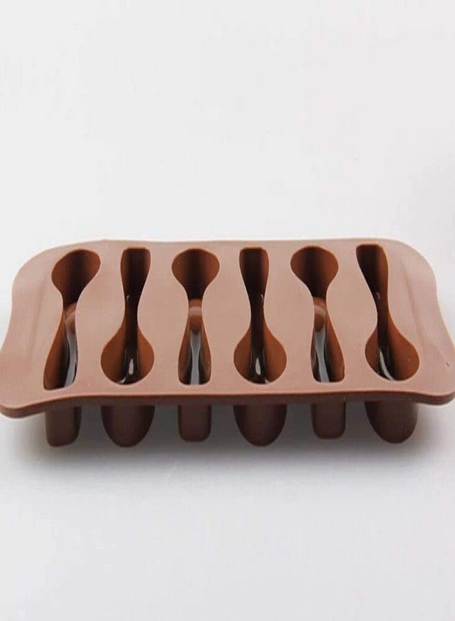 Bamutu Spoon Shape Molds 3 PCS-6 Cavity Chocolate Candy Gummy Molds Food Grade Chocolate Ice Jelly Silicone Mold Homemade Cupcake Candy Bake Ware Baking Tools - Image 4