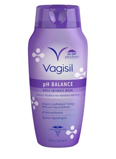 Vagisil Feminine Wash for Intimate Area Hygiene pH Balance Gynecologist Tested Hypoallergenic 354ml 