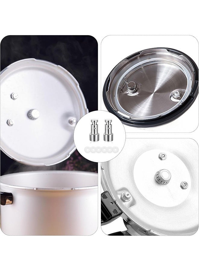 4 Pcs Universal Replacement Floater Valve with 16 Pcs Silicone Gaskets Electric Pressure Cookers Parts for Pressure Pot - Image 4
