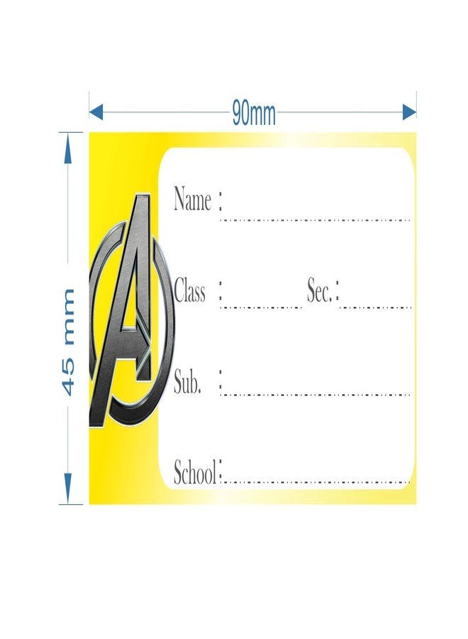 ملصقات مدرسية للأطفال من سلسلة PetNest Visual Print Avenger (عدد الملصقات 30) - Image 3