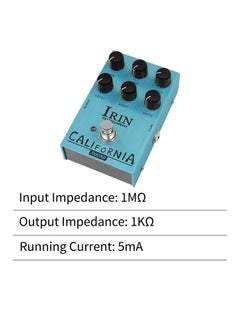 IRIN Mini Guitar Effect Pedal VOX AC30 Speaker Simulator Cabinet Simulator Guitar Effector Pedal Speaker Simulation for Guitar Bass - California Sound (Light Blue) - pzsku/Z8FB2E55861075A845869Z/45/_/1732166862/886aa707-28df-4c11-88d6-6f78559ae115