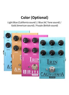 IRIN Mini Guitar Effect Pedal VOX AC30 Speaker Simulator Cabinet Simulator Guitar Effector Pedal Speaker Simulation for Guitar Bass - California Sound (Light Blue) - pzsku/Z8FB2E55861075A845869Z/45/_/1732166867/8fc15e47-1b95-454a-b47e-f8bd11eebede