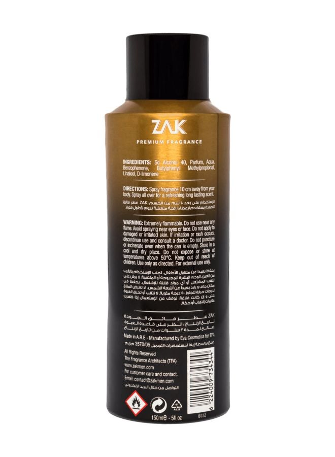 ZAK بلاك جولد - أو دو بارفان - 150 مل - Image 2