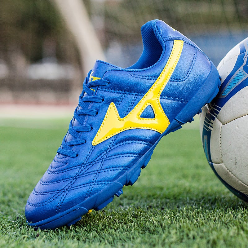 Low-Top TF Stud Football Boots for Youth - Artificial Grass Training & Match Shoes - Breathable Synthetic  Leather - Image 4