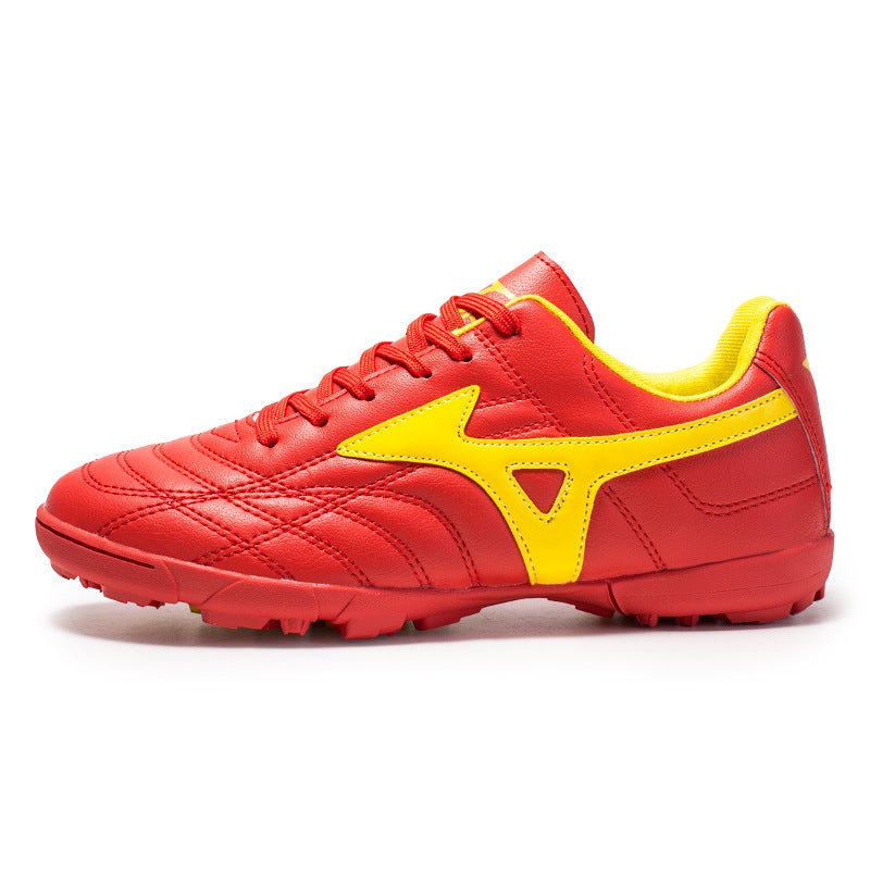 Low-Top TF Stud Football Boots for Youth - Artificial Grass Training & Match Shoes - Breathable Synthetic  Leather - Image 1
