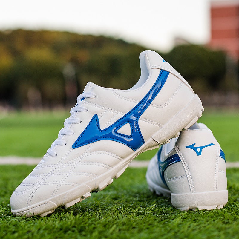 Low-Top TF Stud Football Boots for Youth - Artificial Grass Training & Match Shoes - Breathable Synthetic  Leather - Image 2