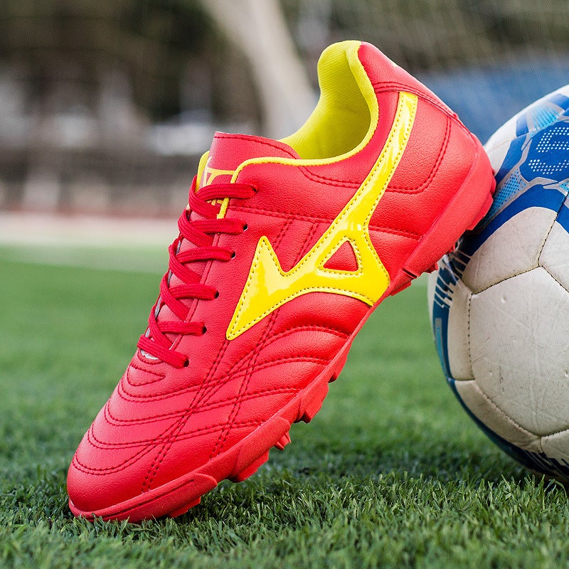 Low-Top TF Stud Football Boots for Youth - Artificial Grass Training & Match Shoes - Breathable Synthetic  Leather - Image 3