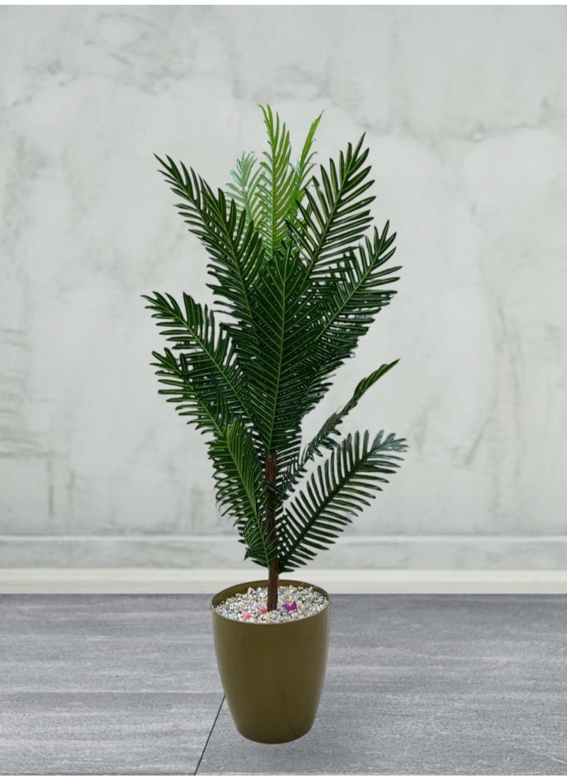 AL KHALDIYA Straw palm tree 100 cm  - Image 1