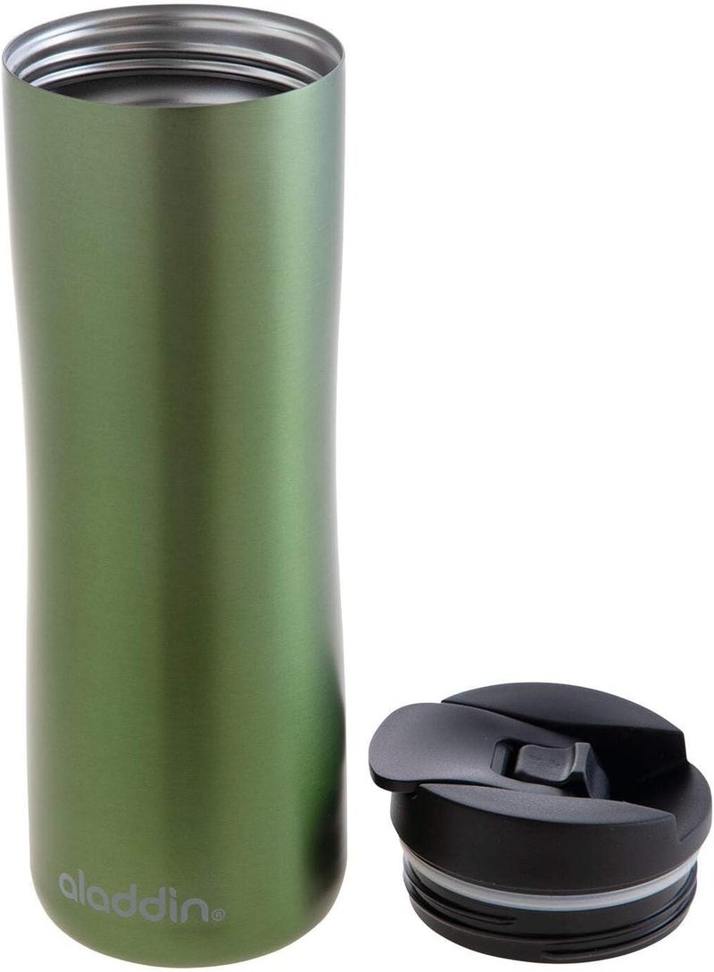 Aladdin Leak-Lock Thermavac™ Stainless Steel Mug 0.47L Green - Leakproof and Insulated - Image 5