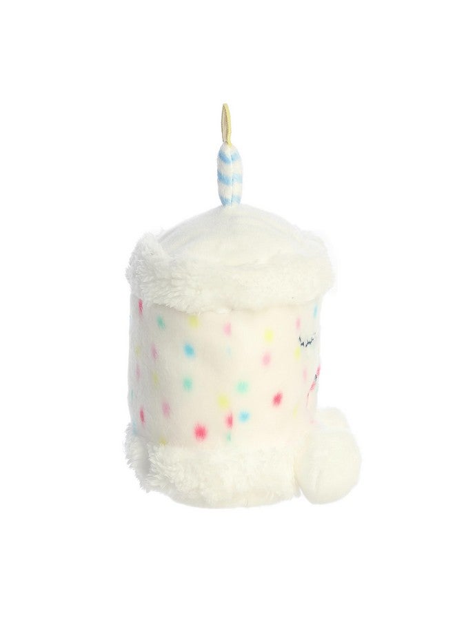 Aurora® Adorable Palm Pals™ Party Sized™ Happy B'Day Cake™ Stuffed Animal - Fun Collectible Plush for Kids and Adult Collectors - Perfect for Decorating Rooms and Birthday Gifts - White 8 Inches - Image 3