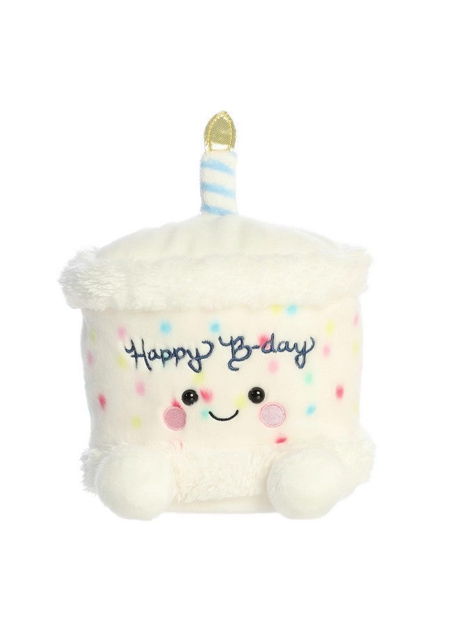 Aurora® Adorable Palm Pals™ Party Sized™ Happy B'Day Cake™ Stuffed Animal - Fun Collectible Plush for Kids and Adult Collectors - Perfect for Decorating Rooms and Birthday Gifts - White 8 Inches - Image 2