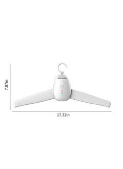 KASTWAVE Portable Clothes Dryer with Cold/Hot Drying and Timer Dryer, Foldable Drying Rack, Super-Quiet Motor, Timers Automatically Shutdown - Compact Travel Dryers for Home Travel.  - Image 2
