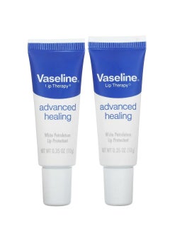Vaseline Vaseline Lip Therapy Advanced Healing 2 Tubes 0.35 oz (10 g) Each  - Image 1