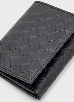 Robert Wood Weave Texture Tri-Fold Wallet  - Image 2