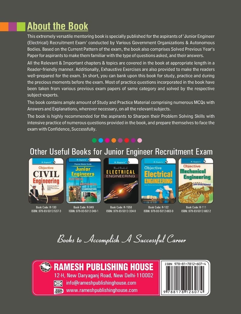 Junior Engineer (Electrical) Recruitment Exam Guide: Electrical Engineering (Popular Master Guide)  - Image 2