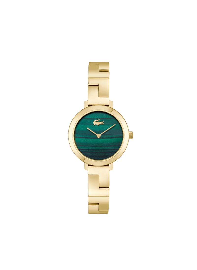 LACOSTE Round Analog Women's Green Case Watch - 2001377  - Image 1