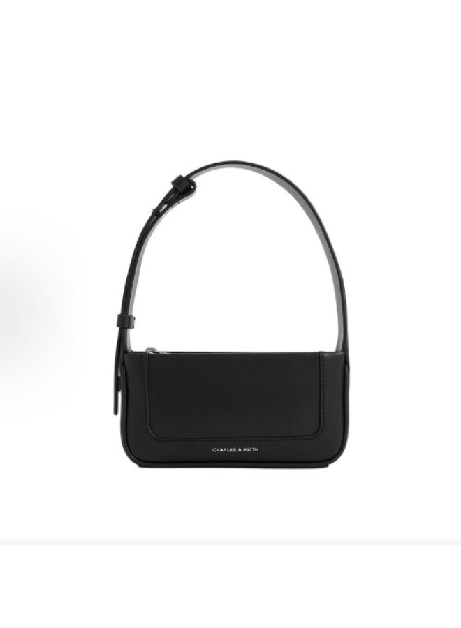 Charles & Keith CHARLES u0026 KEITH Daylla Shoulder Bag u0026 Crossbody Bag - Black - Image 1