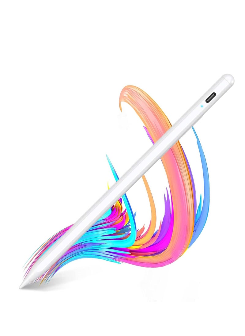 Generic - Stylus Pen for iPad 9th/10th Generation with Palm Rejection, Active Pen Compatible with Apple iPad 10th/9th/8th/7th/6th Generation, iPad Air 5th/4th/3rd Generation, iPad Pro 11 - Image 1