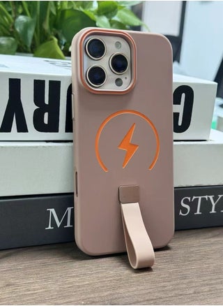 Light Brown & Orange
