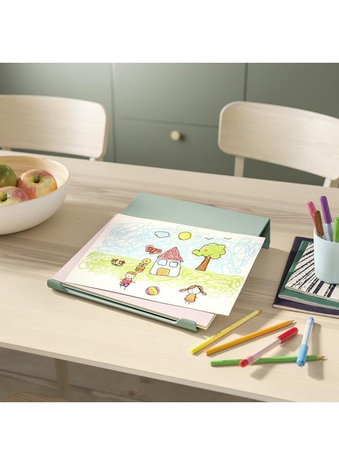 Writing Board+Whiteboard, Set Of 2, Light Grey-Green