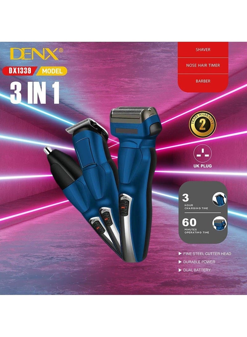 Denx 3 in 1 multi-use shaving machine, multi-colored - Image 2